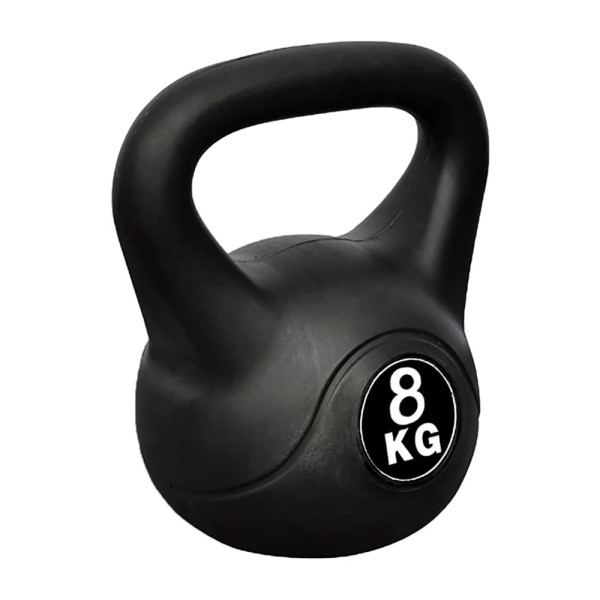 Kettlebell από PVC 8kg 25566-33 Μαύρο