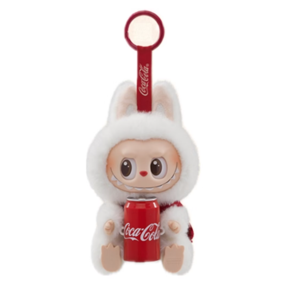 Labubu Monsters Coca-Cola Λούτρινο Πλαστικό Πρόσωπο Have A Seat Vinyl Plush Blind Box 1440-47290