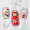 Labubu Monsters Coca-Cola Λούτρινο Πλαστικό Πρόσωπο Have A Seat Vinyl Plush Blind Box 1440-69315