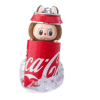 Labubu Monsters Coca-Cola Λούτρινο Πλαστικό Πρόσωπο Have A Seat Vinyl Plush Blind Box 1440-69315