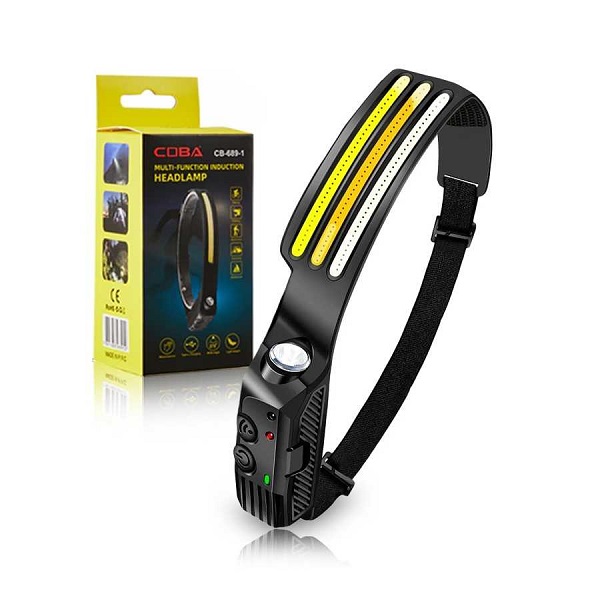 Επαναφορτιζόμενος Φακός Κεφαλής LED CB-689-3