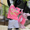 CHILDREN'S T-SHIRT FOR GIRL MOHICANS LF-1618 PINK