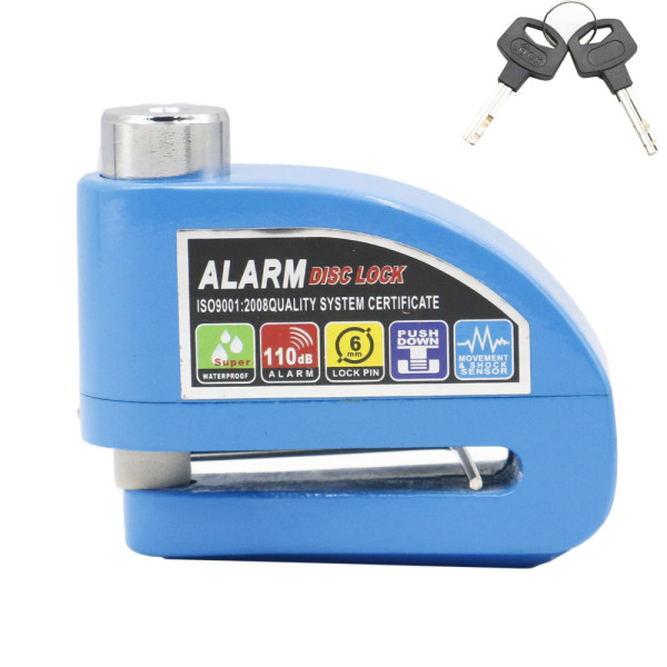 Λουκέτο Δισκόπλακας με Συναγερμό FS8305 Μπλε