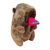 Plush Capybara Watermelon 25cm Mohicans 1440-304-2 Brown