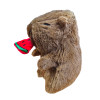 Plush Capybara Watermelon 25cm Mohicans 1440-304-2 Brown