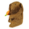 Plush Capybara LOVE 25cm Mohicans 1440-304 Brown