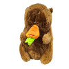 Plush Capybara LOVE 25cm Mohicans 1440-304 Brown