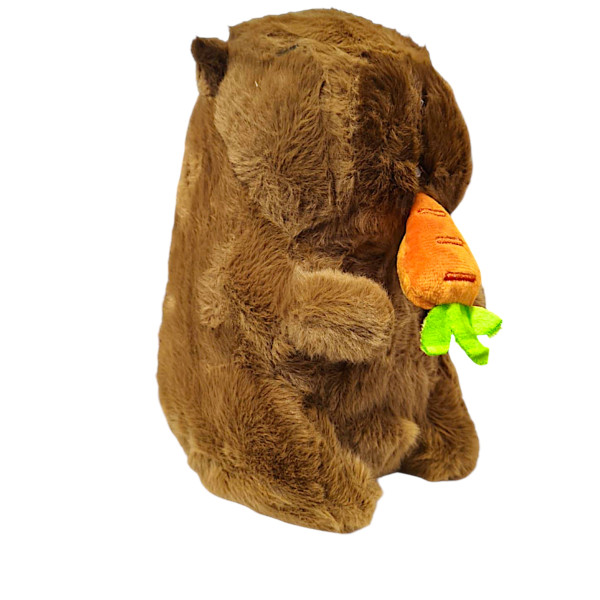Plush Capybara LOVE 25cm Mohicans 1440-304 Brown
