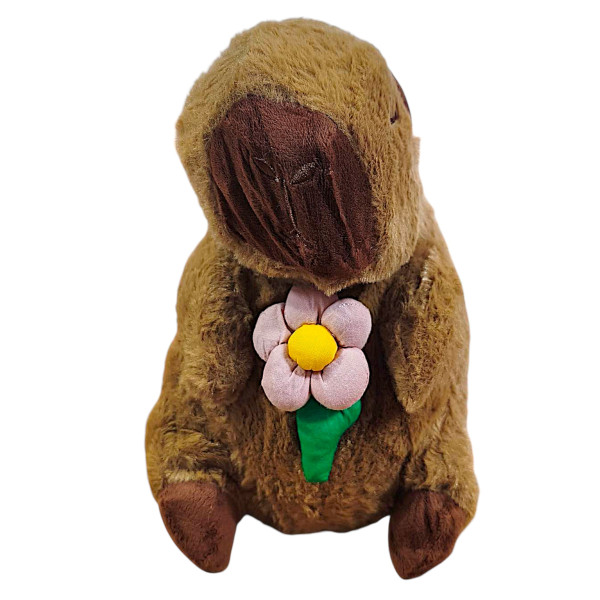 Plush Capybara Daisy 25cm Mohicans 1440-302 Brown