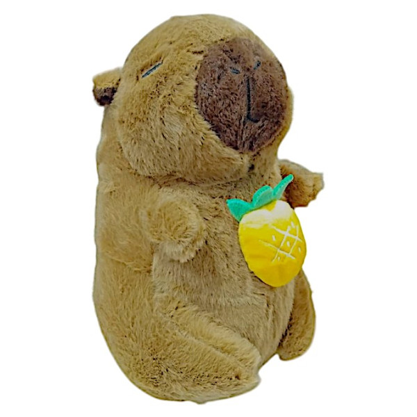 Λούτρινο Καπιμπάρα με ανανά 25cm Mohicans 1440-1360-1-1  Καφέ