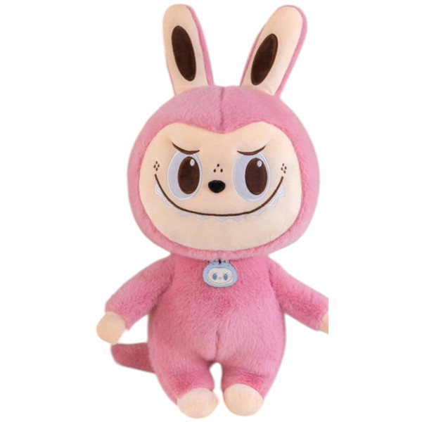 Λούτρινο Labubu 60cm 1440-299-2 Ροζ