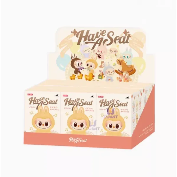 Monsters Lovely Λούτρινο  Πλαστικό Πρόσωπο Have A Seat Vinyl Plush Blind Box