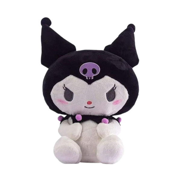 Λούτρινο Sanrio Kuromi Hello Kitty 25cm 1440-0961-2 Μαύρο