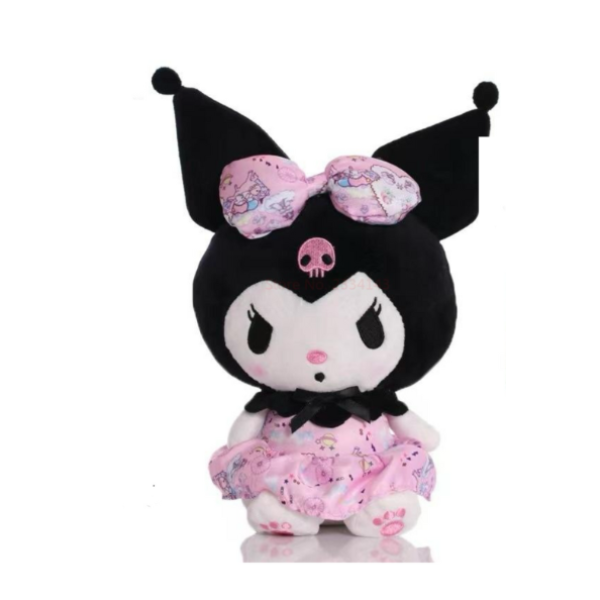 Λούτρινο Sanrio Kuromi Hello Kitty 25cm 1440-0961-9 Ροζ