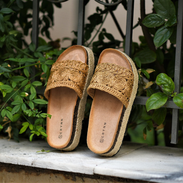 ΓΥΝΑΙΚΕΙΑ ΠΑΝΤΟΦΛΑ ΠΛΑΤΦΟΡΜΑ MOHICANS LS-57 ΚΑΦΕ