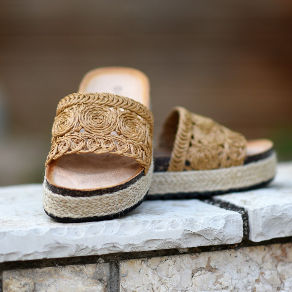 ΓΥΝΑΙΚΕΙΑ ΠΑΝΤΟΦΛΑ ΠΛΑΤΦΟΡΜΑ MOHICANS LS-57 ΚΑΦΕ