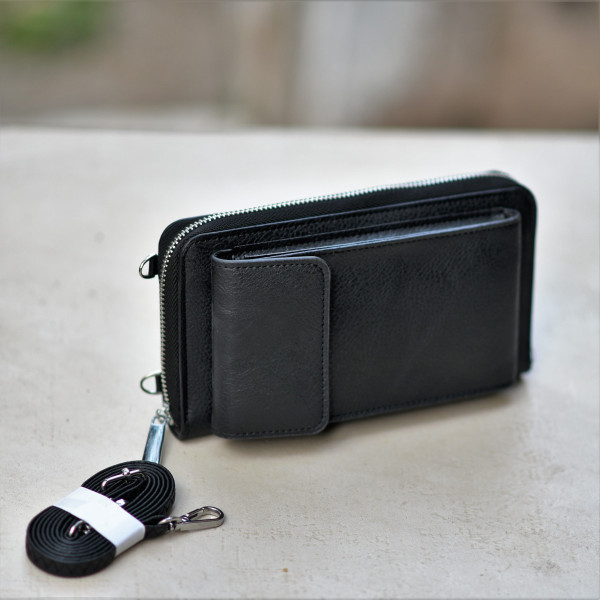 ΓΥΝΑΙΚΕΙΟ ΠΟΡΤΟΦΟΛΙ MOHICANS LX1102 ΜΑΥΡΟ