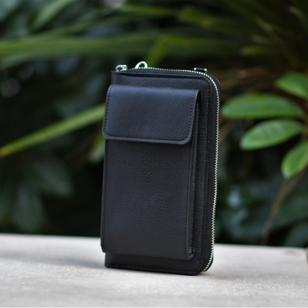 ΓΥΝΑΙΚΕΙΟ ΠΟΡΤΟΦΟΛΙ MOHICANS LX1102 ΜΑΥΡΟ