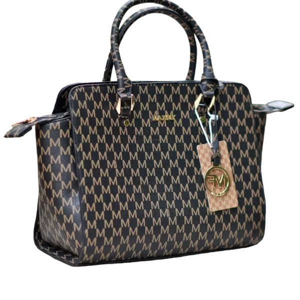 ΓΥΝΑΙΚΕΙΑ ΤΣΑΝΤΑ ΩΜΟΥ MOHICANS 33X12X25CM M1002-1 ΜΑΥΡΟ