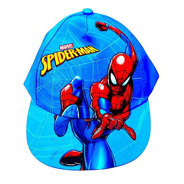 Marvel Spiderman Παιδικό Καπέλο Τζόκεϋ Για Αγόρια NW1204-1 Μπλε