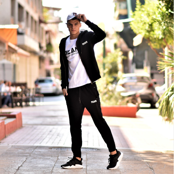 MEN'S BOTTOMS SWEATSHIRT COLOR MOHICANS MCANS1 BLACK