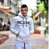 MEN'S SWEATSHIRT HOODED MCANS MOHICANS MCANS21.WHITE