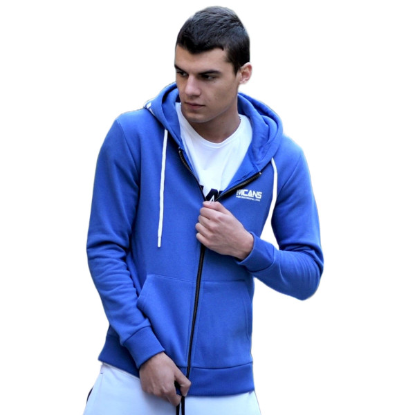 MEN'S ZIPPER CARDIGAN SWEATSHIRT MOHICANS MCANS22 BLUE