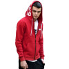 MEN'S ZIPPER CARDIGAN SWEATSHIRT MOHICANS MCANS22 RED
