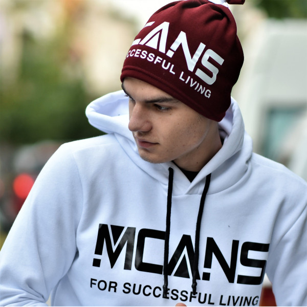 MEN'S HAT MOHICANS MCANS25.BORDO