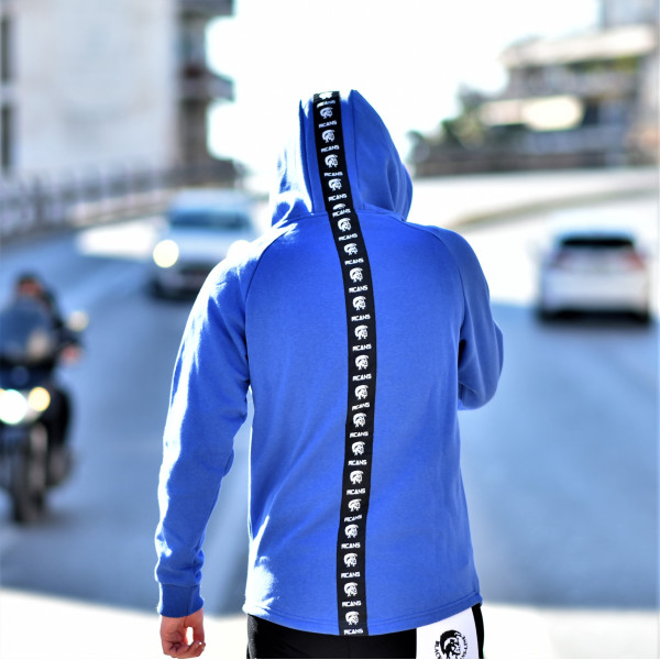 MEN SWEATSHIRT LOGO MCANS TRESS MOHICANS MCANS26 BLUE