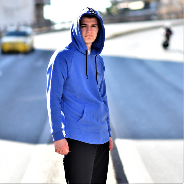 MEN SWEATSHIRT LOGO MCANS TRESS MOHICANS MCANS26 BLUE