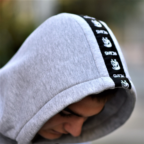 MEN SWEATSHIRT LOGO MCANS TRESS MOHICANS MCANS26 GRAY