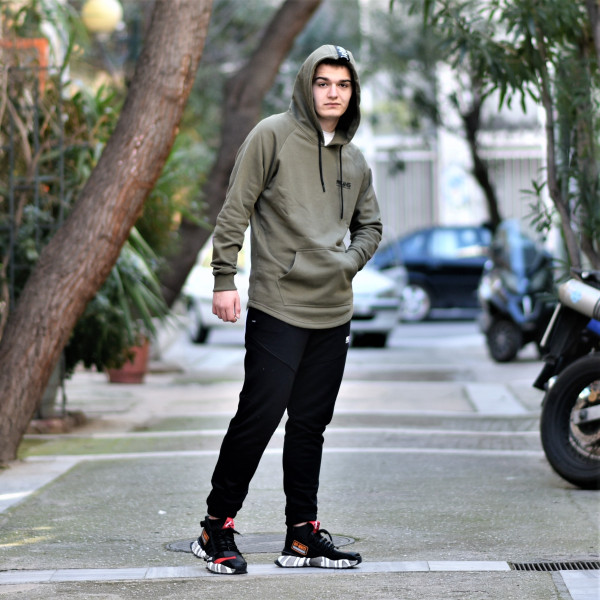 MEN SWEATSHIRT LOGO MCANS TRESS MOHICANS MCANS26 KHAKI