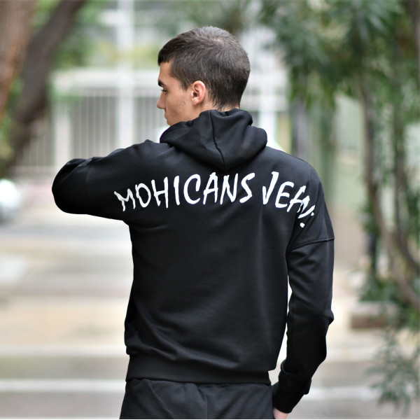 ΑΝΔΡΙΚΟ ΦΟΥΤΕΡ ΚΟΥΚΟΥΛΑ MOHICANS JEANS MCANSJEANS ΜΑΥΡΟ