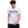 T-SHIRT LOGO BLACK MOHICANS MCNS10.WHITE