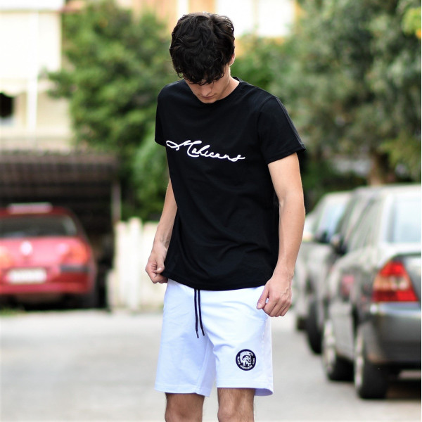 MEN'S SHORTS LOGO MOHICANS MCNS11 WHITE