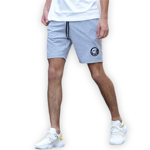 MEN'S SHORTS LOGO MOHICANS MCNS11 GRAY