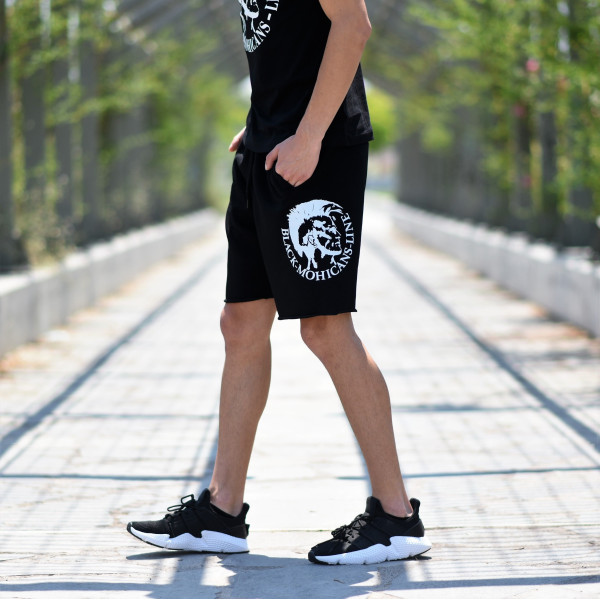 MEN'S SHORTS MOHICANS MCNS13.BLACK