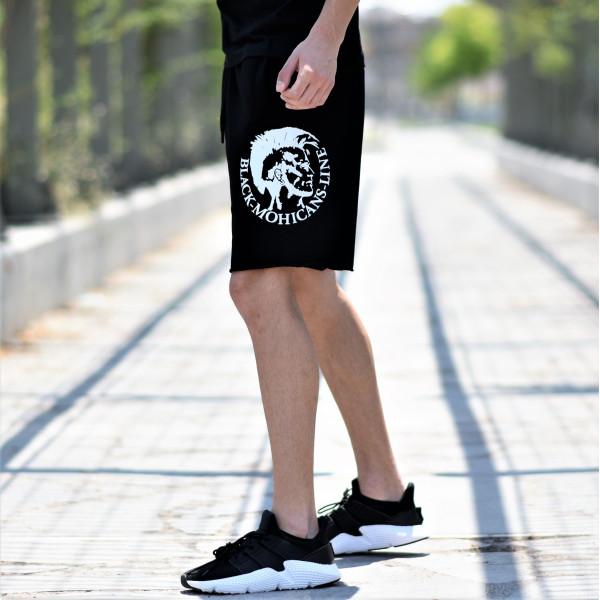 MEN'S SHORTS MOHICANS MCNS13.BLACK