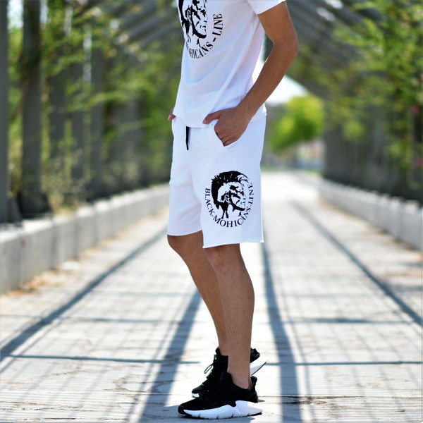 MEN'S SHORTS MOHICANS MCNS13.WHITE