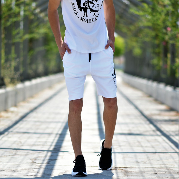 MEN'S SHORTS MOHICANS MCNS13.WHITE