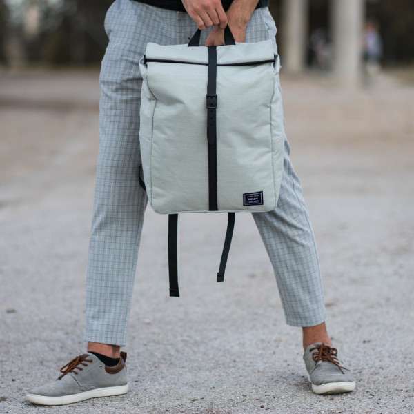 ΤΣΑΝΤΑ ΠΛΑΤΗΣ ΚΑΜΒΑΣ MOHICANS DR-2240.ΛΕΥΚΟ`