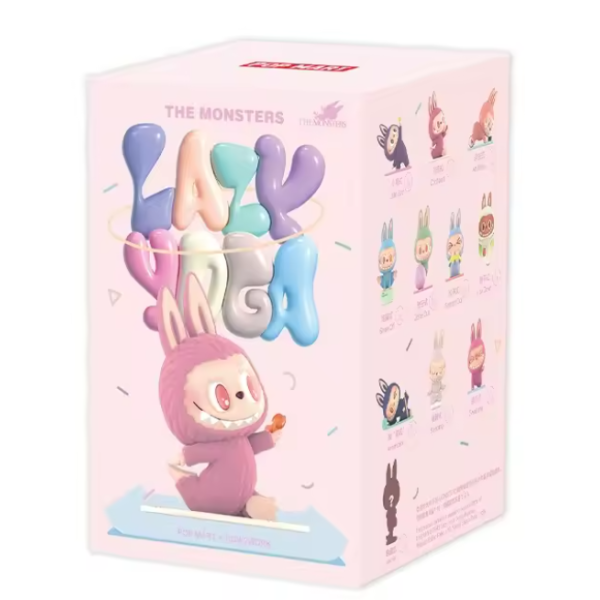 Μίνι φιγούρες Labubu Lazy Yoga σε κουτί Surprise KO-8668