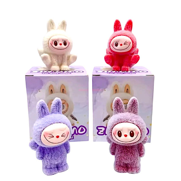 Μίνι φιγούρες Labubu Yin Qing Angel σε κουτί Zimomo Surprise NT-8672