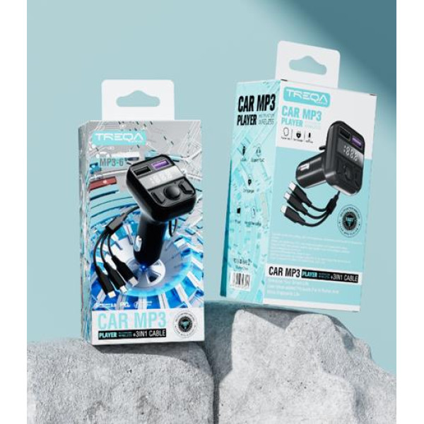 Φορτιστής αυτοκινήτου Πομπός FM Bluetooth Ήχος Διπλή USB Συσκευή αναπαραγωγής MP3 αυτοκινήτου MP3-6