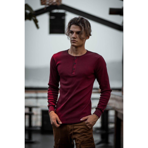 ΑΝΔΡΙΚΗ ΜΠΛΟΥΖΑ ΡΙΠ ΤΟΥ ΠΑΠΠΟΥ MOHICANS 304 ΜΠΟΡΝΤΟ