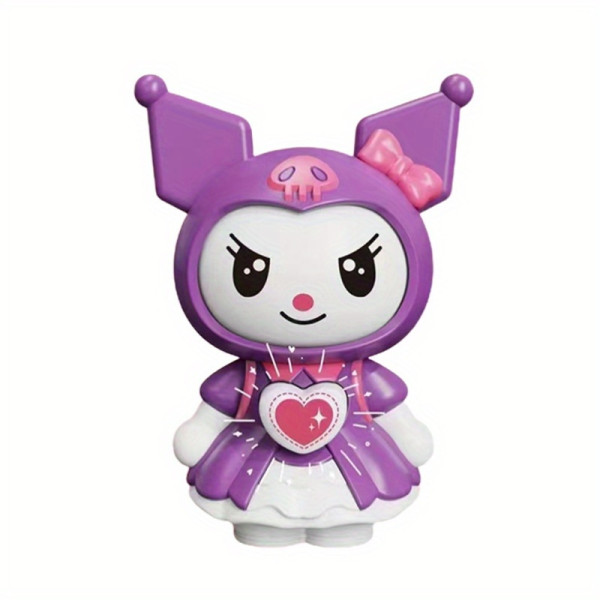 Μπρελόκ Kuromi Με Αλλαγή Προσώπων 9,5cm MANZ-04-02 Μωβ