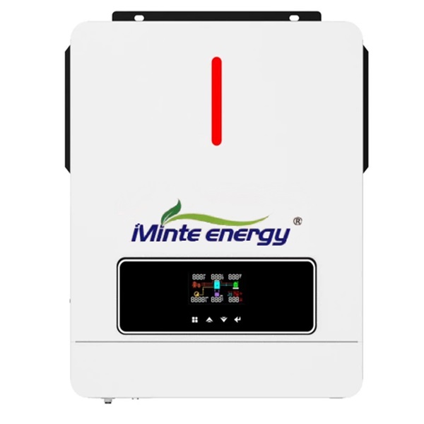 Υβριδικός ηλιακός μετατροπέας 3.6KW, Ηλιακός Φορτιστής 24V DC 120A, Είσοδος PV 500V DC, Έξοδος 2 Φορτίων, Ενσωματωμένο WiFi MT-11