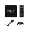 TV Box MX9 4K UHD με WiFi USB 2.1 16GB RAM και 256GB Αποθηκευτικό Χώρο με Λειτουργικό Android MX9 Black