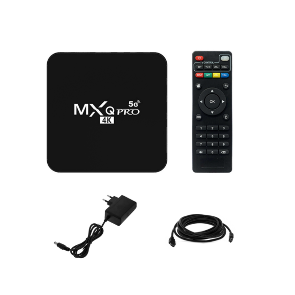 TV Box MX9 4K UHD με WiFi USB 2.1 16GB RAM και 256GB Αποθηκευτικό Χώρο με Λειτουργικό Android MX9 Black